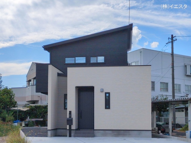 愛知県長久手市岩作東中の新築戸建て完成写真 2025年8月6日撮影