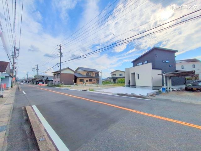 愛知県長久手市岩作東中の新築戸建て完成写真 2025年8月6日撮影