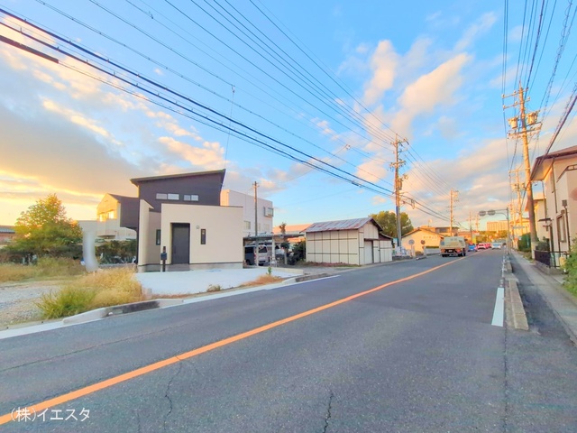 愛知県長久手市岩作東中の新築戸建て完成写真 2025年11月9日撮影