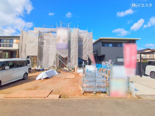 愛知県春日井市高山町3丁目の新築戸建てシート写真 2025年10月27日撮影