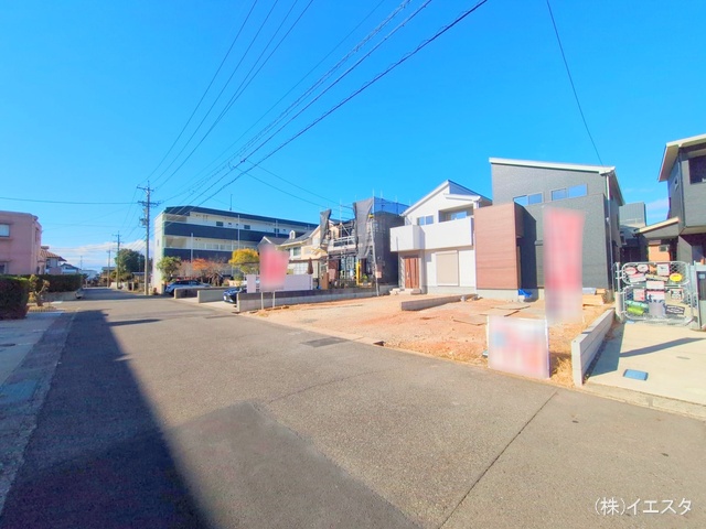 愛知県春日井市高山町3丁目の新築戸建て外構写真 2025年12月11日撮影
