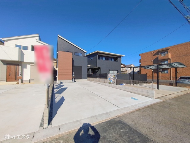 愛知県春日井市高山町3丁目の新築戸建て完成写真 2026年1月8日撮影