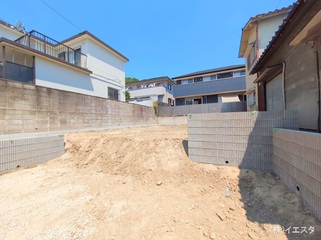 愛知県日進市岩崎町元井ゲの新築戸建て更地・土地写真 2025年7月31日撮影