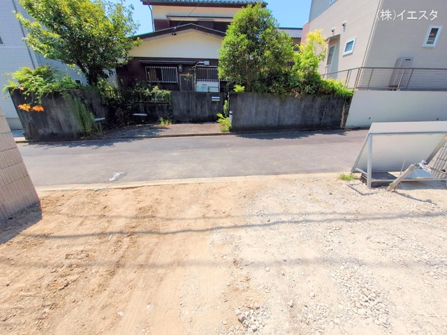 愛知県日進市岩崎町元井ゲの新築戸建て更地・土地写真 2025年7月31日撮影