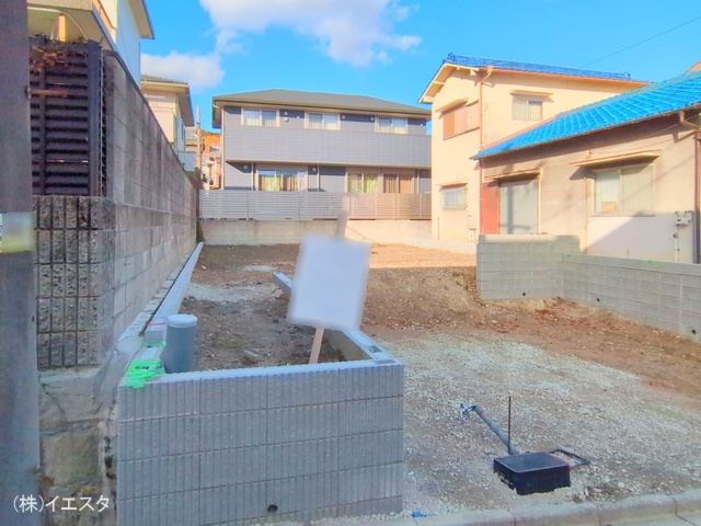 愛知県日進市岩崎町元井ゲの新築戸建て更地・土地写真 2025年12月14日撮影