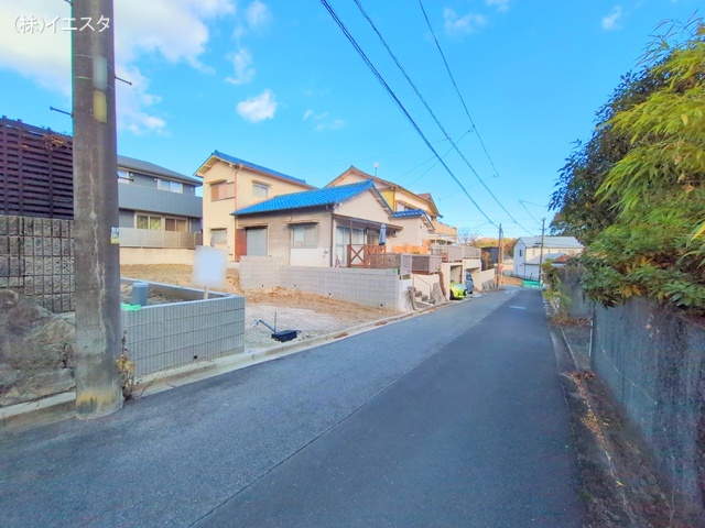愛知県日進市岩崎町元井ゲの新築戸建て更地・土地写真 2025年12月14日撮影