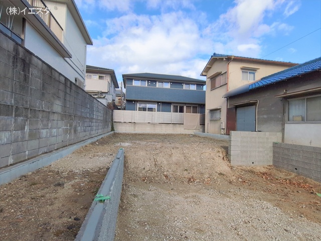 愛知県日進市岩崎町元井ゲの新築戸建て更地・土地写真 2026年1月13日撮影