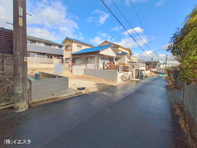 愛知県日進市岩崎町元井ゲの新築戸建て更地・土地写真 2026年1月13日撮影