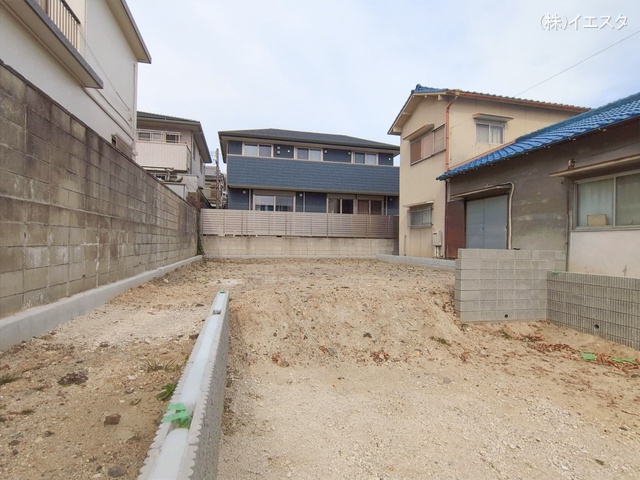 愛知県日進市岩崎町元井ゲの新築戸建て更地・土地写真 2026年2月9日撮影