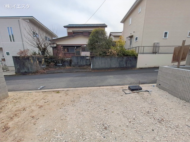 愛知県日進市岩崎町元井ゲの新築戸建て更地・土地写真 2026年2月9日撮影