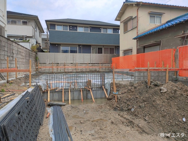 愛知県日進市岩崎町元井ゲの新築戸建て基礎写真 2026年4月23日撮影
