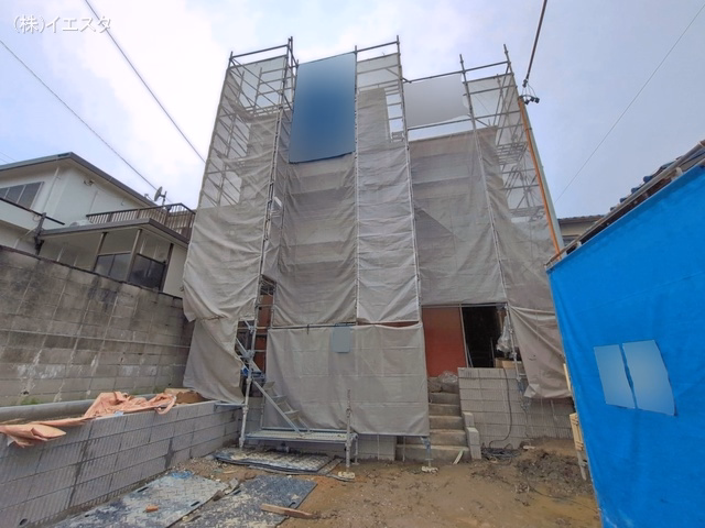 愛知県日進市岩崎町元井ゲの新築戸建て上棟写真 2026年6月8日撮影