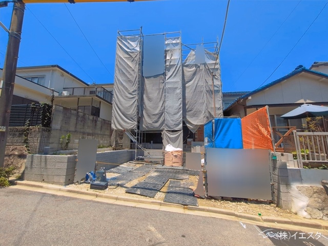 愛知県日進市岩崎町元井ゲの新築戸建てシート写真 2026年7月8日撮影
