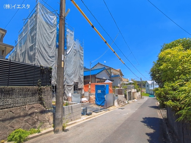 愛知県日進市岩崎町元井ゲの新築戸建てシート写真 2026年7月8日撮影
