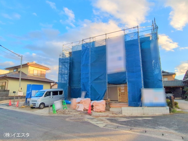 愛知県長久手市早稲田の新築戸建てシート写真 2025年11月9日撮影