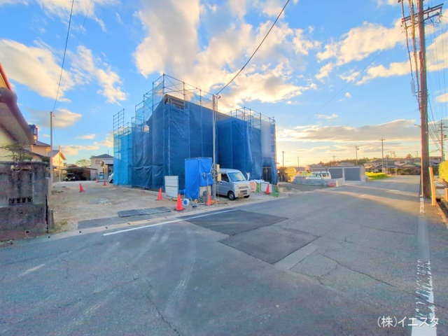 愛知県長久手市早稲田の新築戸建てシート写真 2025年11月9日撮影