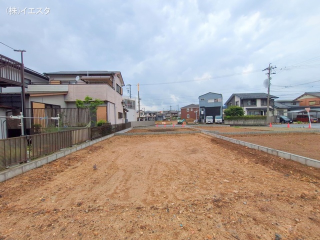 愛知県春日井市東野町西２丁目の新築戸建て更地・土地写真 2025年7月15日撮影