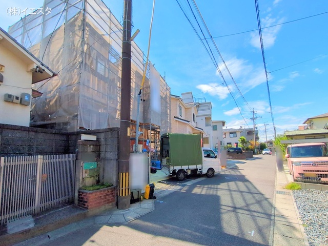 愛知県名古屋市守山区城土町の新築戸建て上棟写真 2025年9月25日撮影