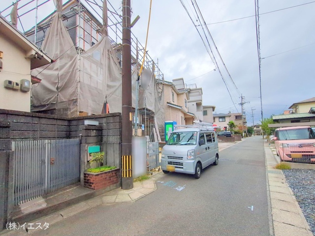 愛知県名古屋市守山区城土町の新築戸建てシート写真 2025年10月13日撮影