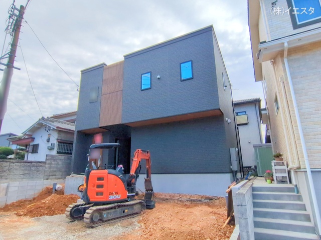 愛知県名古屋市守山区城土町の新築戸建て外構写真 2025年11月10日撮影