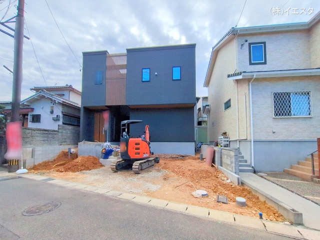 愛知県名古屋市守山区城土町の新築戸建て外構写真 2025年11月10日撮影