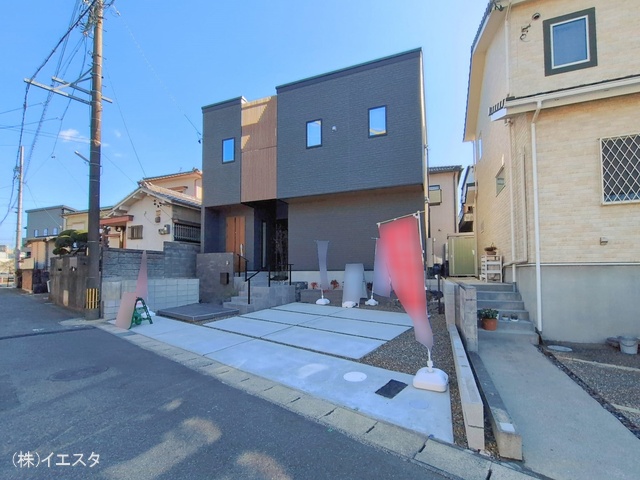 愛知県名古屋市守山区城土町の新築戸建て完成写真 2026年2月2日撮影