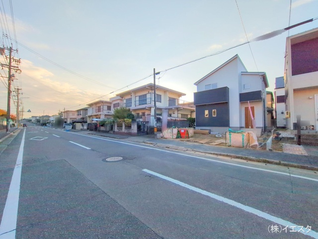 愛知県尾張旭市南新町中畑の新築戸建て外構写真 2025年11月20日撮影