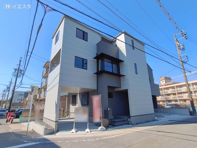 愛知県名古屋市名東区社が丘３丁目の新築戸建て完成写真 2026年2月3日撮影