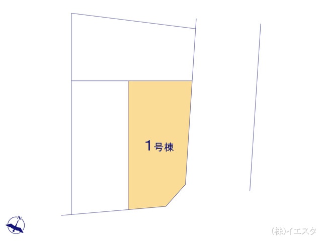 愛知県名古屋市名東区社が丘3丁目の新築戸建て全体区画図 ※図面と異なる場合は現況を優先