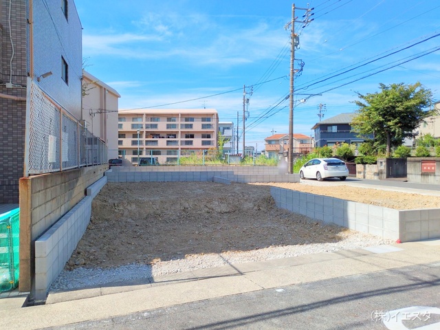 愛知県名古屋市名東区社が丘３丁目の新築戸建て更地・土地写真 2025年8月17日撮影