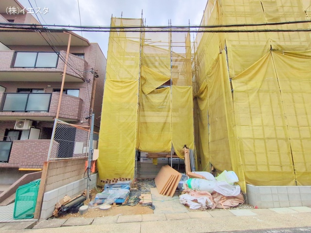 愛知県名古屋市名東区社が丘３丁目の新築戸建てシート写真 2025年11月4日撮影