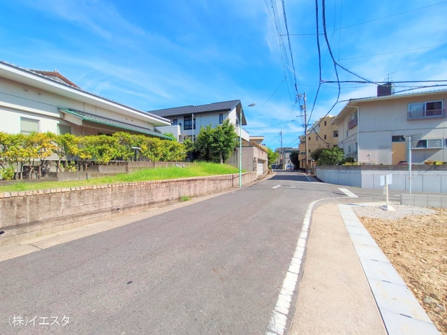 愛知県名古屋市名東区社が丘３丁目の新築戸建て更地・土地写真 2025年8月17日撮影