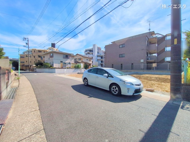 愛知県名古屋市名東区社が丘３丁目の新築戸建て更地・土地写真 2025年8月17日撮影