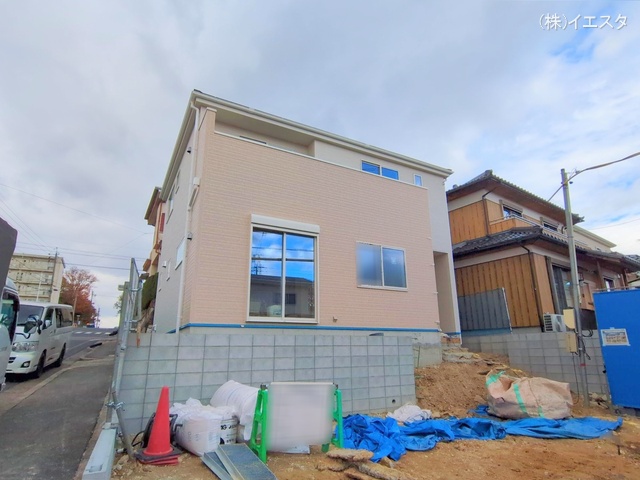 愛知県瀬戸市萩山台5丁目の新築戸建て外構写真 2025年12月4日撮影