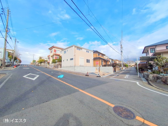 愛知県瀬戸市萩山台５丁目の新築戸建て外構写真 2025年12月25日撮影