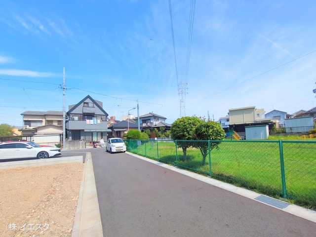 愛知県春日井市六軒屋町1丁目の新築戸建て更地・土地写真 2025年9月21日撮影