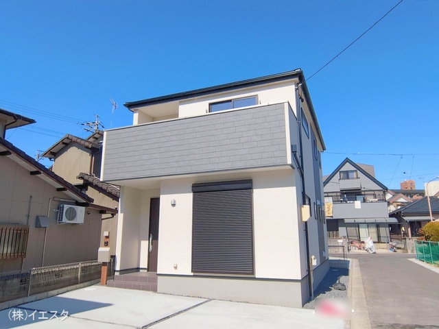 愛知県春日井市六軒屋町1丁目の新築戸建て完成写真 2026年2月17日撮影