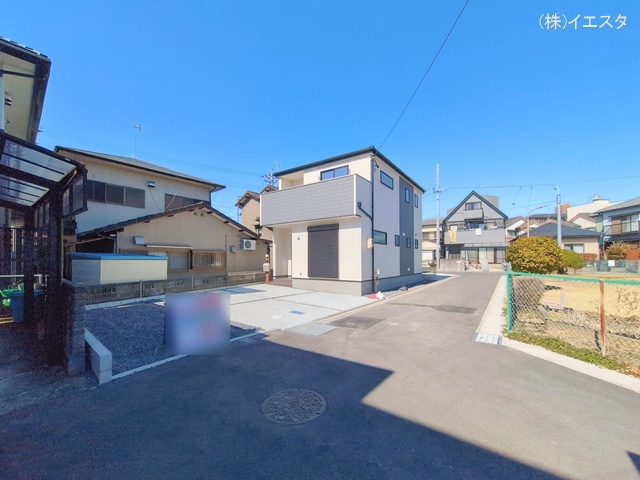 愛知県春日井市六軒屋町1丁目の新築戸建て完成写真 2026年2月17日撮影