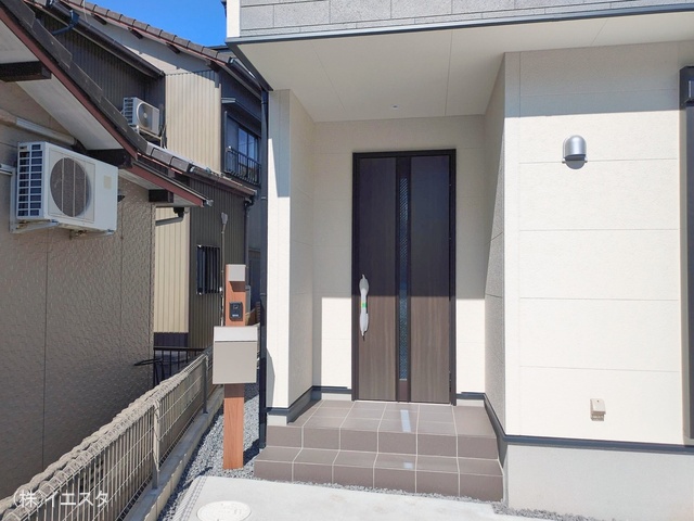 愛知県春日井市六軒屋町1丁目の新築戸建て完成写真 2026年2月17日撮影