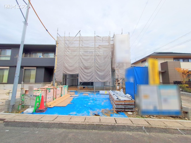 愛知県瀬戸市赤重町の新築戸建てシート写真 2025年11月11日撮影