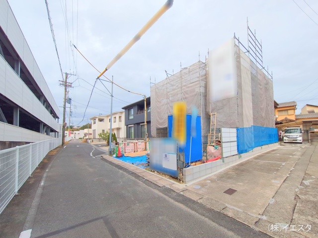 愛知県瀬戸市赤重町の新築戸建てシート写真 2025年11月11日撮影