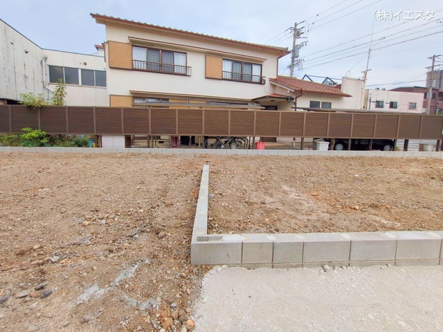 愛知県名古屋市守山区廿軒家の新築戸建て更地・土地写真 2025年9月22日撮影