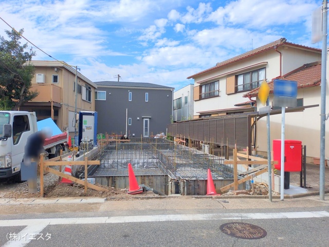 愛知県名古屋市守山区廿軒家の新築戸建て基礎写真 2025年11月10日撮影