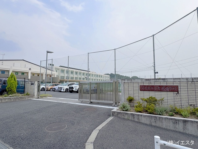 名古屋市立吉根中学校　距離350m