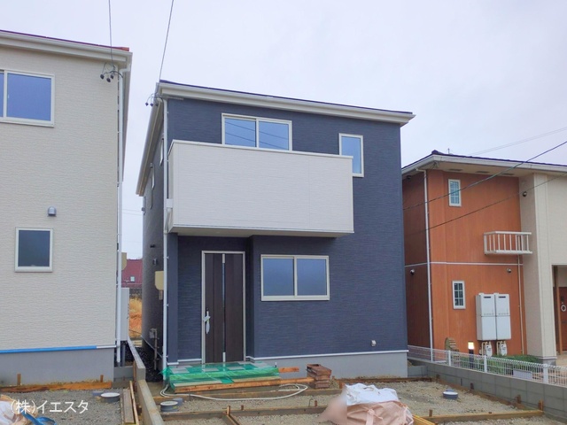 愛知県名古屋市守山区笹ヶ根３丁目の新築戸建て外構写真 2025年12月24日撮影