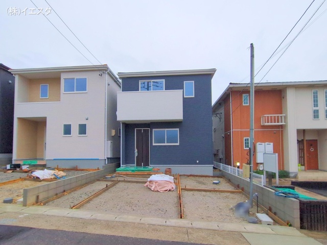 愛知県名古屋市守山区笹ヶ根３丁目の新築戸建て外構写真 2025年12月24日撮影