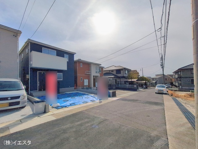 愛知県名古屋市守山区笹ヶ根３丁目の新築戸建て完成写真 2026年2月23日撮影