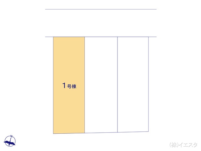愛知県名古屋市守山区笹ヶ根３丁目の新築戸建て全体区画図 ※図面と異なる場合は現況を優先