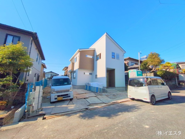 愛知県春日井市坂下町５丁目の新築戸建て外構写真 2025年12月15日撮影