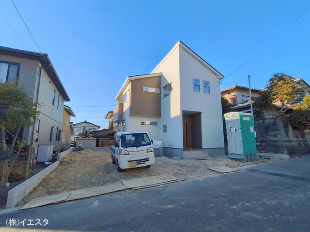 愛知県春日井市坂下町５丁目の新築戸建て外構写真 2026年1月8日撮影